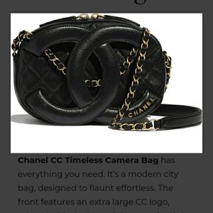 CHANEL camera case 2020S